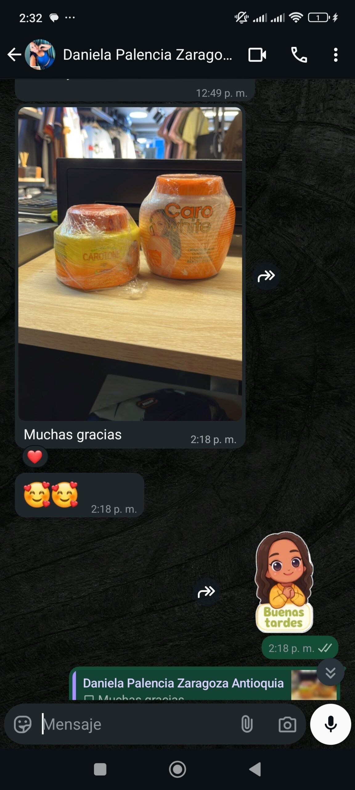 llega pedido 08