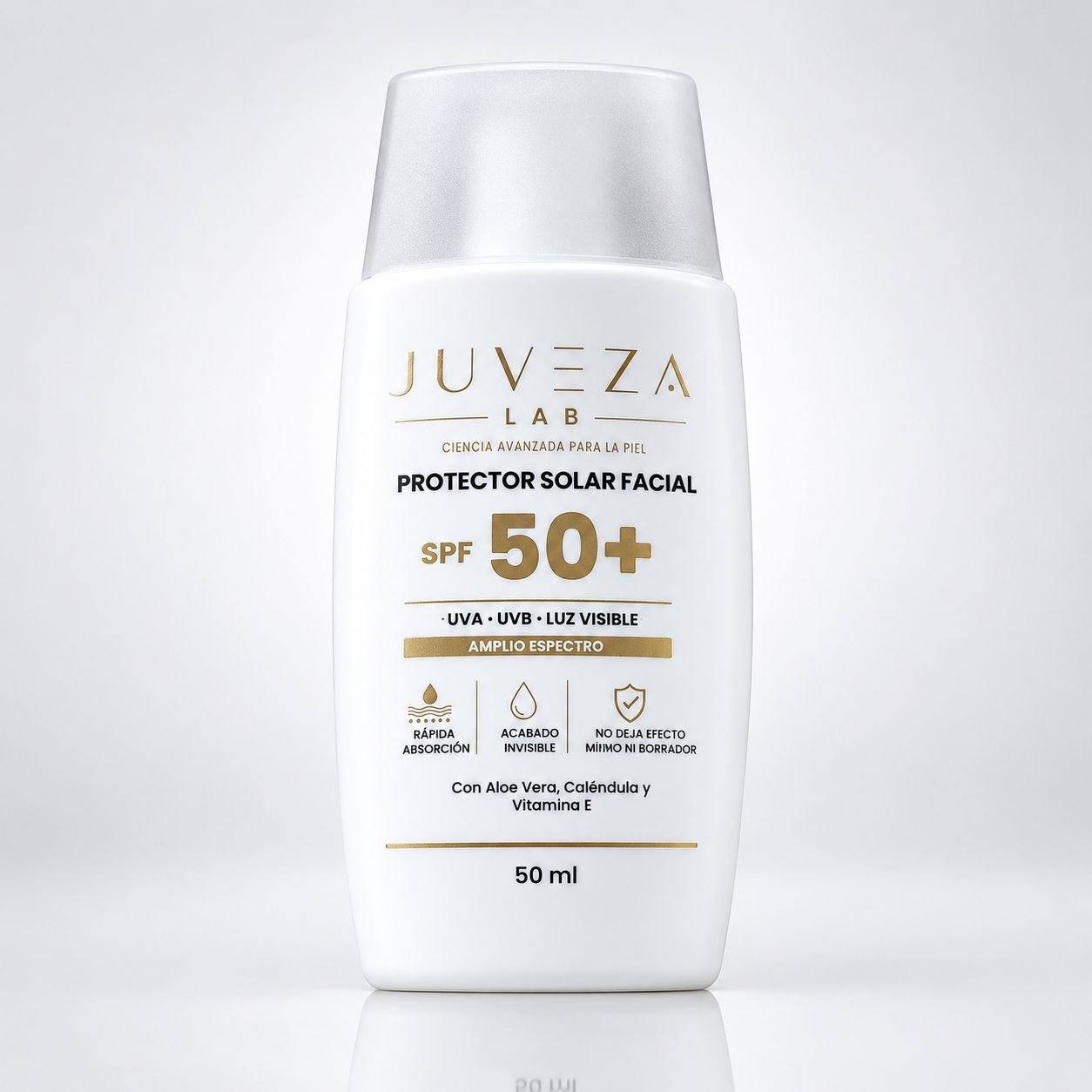 PROTECTOR SOLAR FACIAL JUVƐZA LAB SPF 50+
